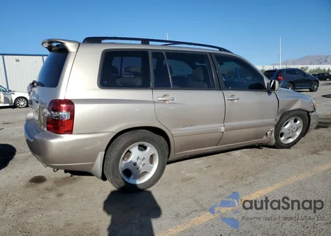 2006 Toyota Highlander Limited from USA, damaged, VIN JTEEP21A760172213